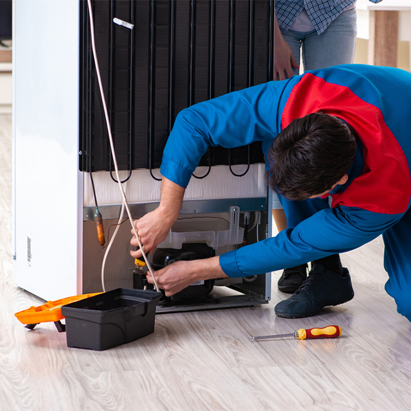 how much do you charge for refrigerator repair services in Wallpack Center New Jersey